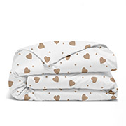 Підковдра Beige Hearts ранфорс Cosas