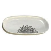 Блюдо керамічне овальне 33.5 см Kora Limited Edition JH8354-2
