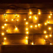 Електрогірлянда бахрома вулична 150 Led IP 65 Novogod'ko 801192 теплий білий