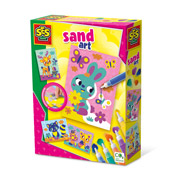 Набір для творчості з кольоровим піском Лісові тварини SES Creative 14136S