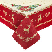 Скатертина гобеленова LiMaSo Новорічна фантазія