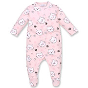 Комбінезон-чоловічок для дівчинки 1506206коц інтерлок Татошка рожевий