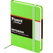 Книга записная Axent Partner 95*140 96л клет салатовый 8301-04-A