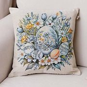 Декоративна гобеленова великодня наволочка Писанка Primavera Прованс