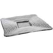 Тарілка скляна 32 см Вейв Lefard 39-022