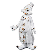 Фігурка декоративна порцелянова Клоун 12см Lefard 149-361