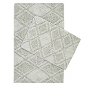 Набор ковриков Irya - Maxi mint серо-ментоловый