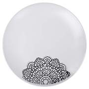 Тарілка обідня 25 см Kora Limited Edition JH5277S-2 білий