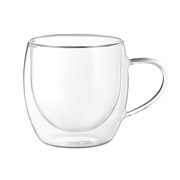 Набір чашок з подвійними стінками 2х300 мл Ardesto AR2630BHR