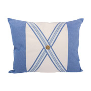 Подушка декоративна LiMaSo GP05 Блакитні смужки