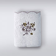 Махровий рушник Martil Irya a-gri світло-сірий