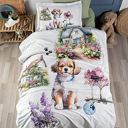 Підліткова постільна білизна Charlie ранфорс 3D First choice