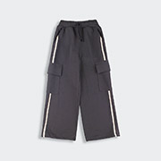 Штани для дівчинки ШР896 трикотаж Бембі YX0-графіт