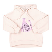 Худі для дівчинки ДЖ359 трикотаж Бембі 200-молочний