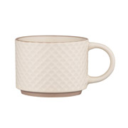 Чашка керамічна 300 мл Anzio Ardesto AR3042C кремова
