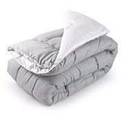 Ковдра зимова антиалергенна Grey White Руно