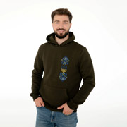 Худі чоловіче Герб Lesia хакі