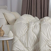 Ковдра всесезонна вовняна Cloud Touch Wool ТЕП молочний