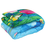 Зимова антиалергенна ковдра Руно мікрофібра Тюльпан