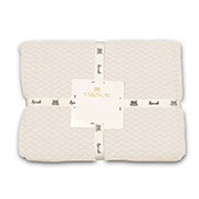 Рушник вафельний 3D Ярослав молочний