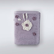 Махровий рушник Lona Irya lila бузковий