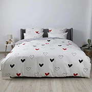 Постельное белье из ранфорса Happy Sleep Ритм любви ТЕП