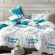 Постільна білизна Кохання 101111 бязь-люкс Selena