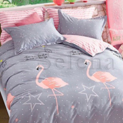 Комплект постільної білизни Selena Зоряний фламінго 150707