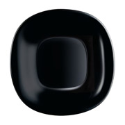 Тарілка десертна квадратна 19см Luminarc Carine Black L9816