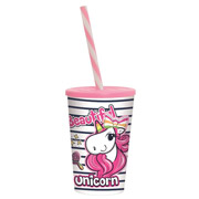 Склянка з трубочкою 0,34 л Unicorn Herevin 161914-003P