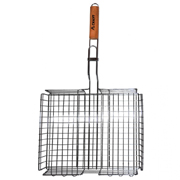 Решітка для гриля глибока з дерев'яною ручкою Скаут 0705