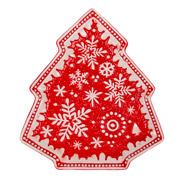 Блюдо порцелянове 23х20х2.5 см Snowflake Lefard 824-008