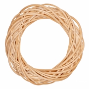 Венок ротанговый 25см YES! Fun 974236 светло-желтый