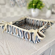 Гобеленова корзинка для печива та солодощів LiMaSo ZOOM007-KH