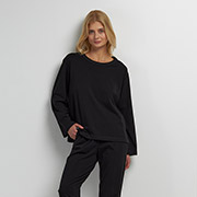 Лонгслів жіночий Basic Ellen LKK 07/16/02 чорний