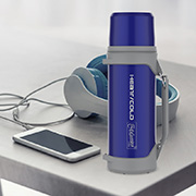 Термос 1л синій Maestro MR1631-100N-BLUE