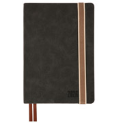 Щоденник датований А5 368 стор Trend Leo Planner 252693 чорний