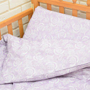 Комплект постільної білизни в ліжечко 60-0012 Бузковий бязь Gold Nostra