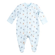 Комбінезон-чоловічок КБ122 байка Bembi 401-блакитний