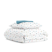 Дитяча постільна білизна в ліжечко MULTICOLOR BLOTS CS2 Cosas білий