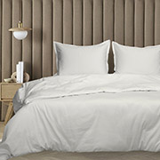 Постільна білизна Off White сатин Luxury Linens