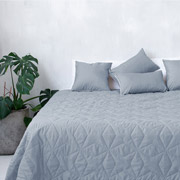 Покривало декоративне двостороннє Borneo Sonex сірий-беж