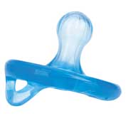 Пустушка силіконова Вишенька з природним рухом соска 6-36мес Nuby blue