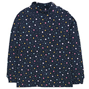 Гольф для дівчинки 0230202квс кашкорсе з підчосом Татошка синій