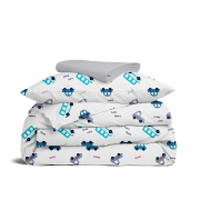 Дитяча постільна білизна в ліжечко CARS CS24 Cosas бірюзовий