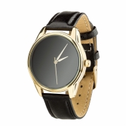 Часы ZIZ Минимализм черный золото - второй ремешок в подарок 4600469