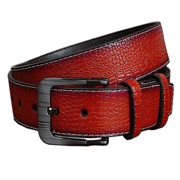 Ремінь чоловічий Traum 8715-01 червоно-коричневий