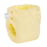 Підгузник трикотажний Еко Пупс Easy Size Classic з вкладишем Abso Maxi Жовтий
