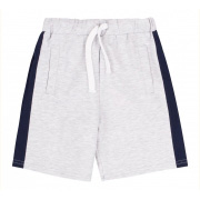 Шорти для хлопчика Bembi ШР724 трикотаж двонитка сірий із синім