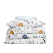 Дитяча постільна білизна в ліжечко DREAMY HILLS Cosas сірий